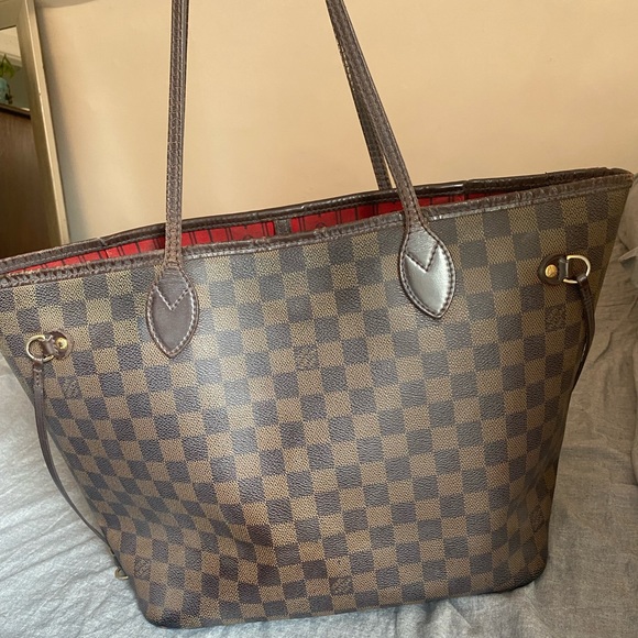 LOUIS VUITTON | Authentic Neverfull MM Damier - Picture 12 of 15